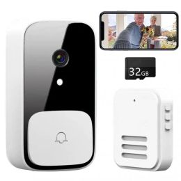 Doorbells Ulooka App Control Video Intercom Wifi Outdoor Smart Doorbell Camera M5 Call Intercom Video Support Mobile Phone Remote Wireless