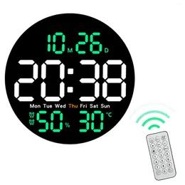 Wall Clocks Electronic Alarm Digital Clock Humidity Temperature Timing Package Content Countdown Office