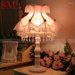 Table Lamps 8M Contemporary Dimming Lamp Creative LED Light For Desk Warm And Romantic Decoration Children Girl Bedroom Bedside