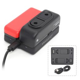 Cameras Battery Base Fast Charge Hub for Insta360 ONE R/RS Boosted Battery Base Charger for Insta 360 one r Action Camera Accessories