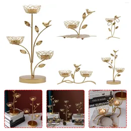 Candle Holders Container Bird Wedding Flowers Holder Decor Props Modern