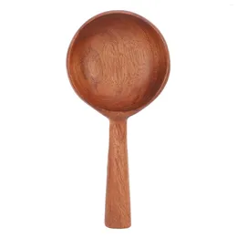 Coffee Scoops Wooden Ladle Long Handle Environmental Protection Scoop Multifunctional Use Prevents Deformation For Cooking