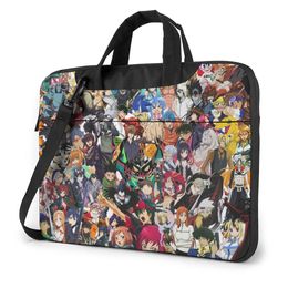 All Anime Laptop Bag Case Protective Vintage Computer Bicycle Crossbody Pouch 240408