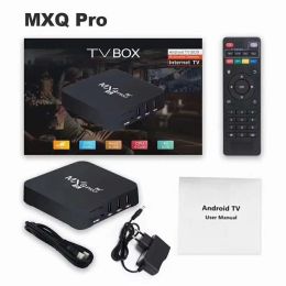 Box MXQ PRO Smart TV Box Android 11.1 4K RK3128 Media Player 1GB 8GB With 2.4G Wifi QuadCore Multimedia Player Set Top Box