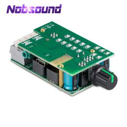 Amplifier Nobsound Mini Bluetooth 5.0 Digital Amplifier Board Stereo Receiver USB DAC Amp with Sound Level Metre 50W+50W