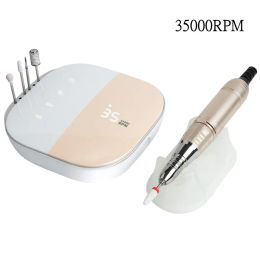 Drills 30000RPM/35000RPM Professional High Quality Electric Nail Drill Machine Electric File HD Display Manicure Pen Nail Lathe Sander