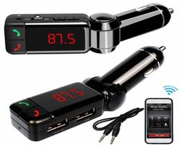 FM Modulator Car MP3 Player Hands Wireless Bluetooth Kit Fm Transmitter Led Car Mp3 Player USB Charger Car Accessories7964993