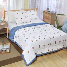 Bedding Sets Cotton Single Summer Quilt Blanket Sheet HomeTextile Patchwork Only Quilts Comforter Bed Linen Cartoon Quilted Bedspread