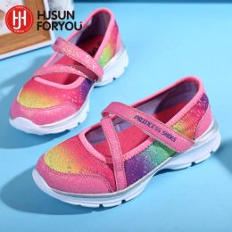 Sneakers Summer Children Shoes Brand Soft Sandals Shoes Girls Comfortable Sport Kids Nonslip Beach Shoes Girl Princess Flat Shoes