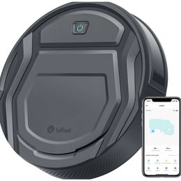 Lefant M210 Pro Robot Vacuum: Tangle-Free, 200Pa Suction, 120min Runtime, Self-Charging, Slim Design, Quiet, WiFi/App/Alexa Compatible, 6 Cleaning Modes, Ideal for Pet Hair