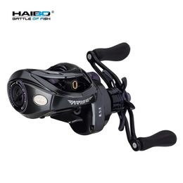 Haibo 23 ARISE PROPRO Baitcasting Fishing Reel 11B1RB 64 181 1 Freshwater Sea Carretilha De Pesca Long Casting Snakehead 240401