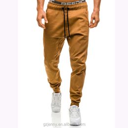 Oem Custom High Quality Male Jogger Pants Men Long Khaki Pantalones Slim Fit Joggers Elastic Mens Trousers