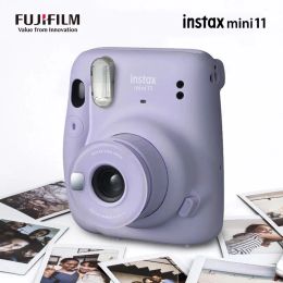 Camera Original Fujifilm Instax Mini 11 Instant Camera With 20 Sheets Mini Film Paper Camera Shoulder Strap Bag Accessories Bundle Kit