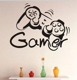 43x57cm Creative Wall Sticker For Boy Bedroom Gamer Wall Decals Livingroom Kids Room Decoration Personality Art Stickers4829166