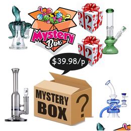 Other Festive Party Supplies Ready To Ship Superising Gift Blind Box Gifts Mystery Suprise Hookah Glass Bongs Water Pipes Smoking Dhysx