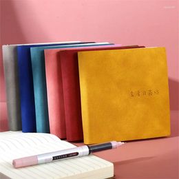 Portable Mini Notebook 3 Pcs Set Agenda Notepad Journal Diary Hand Account Book Work Planner 96 Sheets Paper Stationery Supplies