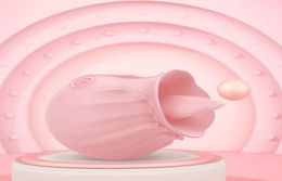 Rose Shape Vagina Sucking Vibrator Intimate Good Sucker Oral Nipple Sex Toys for Adult Women Masturbator Erotic Products Product3650331