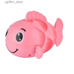 Baby Bath Toys Water Toys Baby Bath Chain Wind Up Swimming Whale/Carp Baby Bathroom Toys Fun Little Gift For Bath Toys-Drop Ship L48