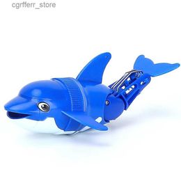 Baby Bath Toys Baby Bath Toys Electric Floating Rotation Funny Dolphin Kids Water Toys Swimming Pool Beach Game Toddler Boy Toys Children Gift L48