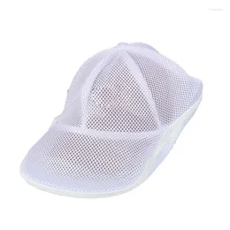 Laundry Bags Simple Hat Wash Protector Baseball Cap Cleaner Bag Washing Machine Mesh 2Pcs-FS-PHFU