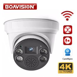 Cameras Wifi IP Camera 1080P 5MP 8MP Wireless Dome Security Camera 4K Two Way Audio TF Card Slot Night Vision 20m P2P CamHipro