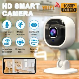 Lens Indoor Infrared Night Vision Wireless Ip Camera Home Security Baby Monitor Two Way Audio Ai Detect Cctv Surveillance Camera