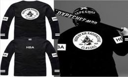 new long sleeve t shirt Hood By Air RADIOACTIVE HBA t shirt Hba Classics tee shirt 6 Colour 100 cotton6808173