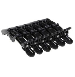 Hair Clips 6Pcspack Salon Plastic Crocodile Barrette Section Clip Grip Hairdressing Clamps Claw Tool Accessories8352919