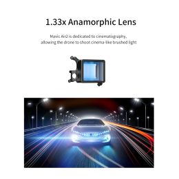 Accessories Ulanzi Dr03 1.33x Anamorphic Lens for Dji Mavic Air 2 Ro Fisheye Hd Wide Angle Lens for Dji Mavic Air 2 Drone Accessories