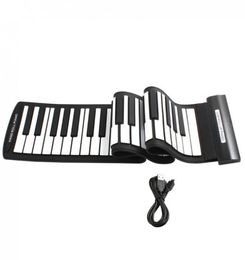 KONIX MD61 Fold Electronic organ Superior Roll Up Piano with Soft Keys61Keys Professional MIDI Keyboard 8954522