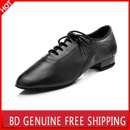 Dance Shoes Big Promotion BD For Men Genuine Leather Square Social Ballroom Latin 309 Modern