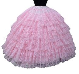 2018 New Arrival Crocheted Bridal Petticoat Ball Gown Wedding Dresses Petticoats Six Crinoline Skirt Under Bridal Gowns High Quali9249672