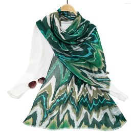 Scarves A Bronzing Cotton And Linen Fashionable Scarf To Keep Warm Windproof In Autumn Winter Suitable For Travelling