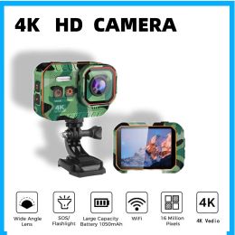 Cameras Action Camera 4K HD With Remote Control Screen Waterproof Sport Camera drive recorder 4K Sports Camera Helmet Hero 8 Insta