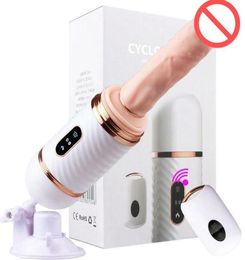 Wireless Remote Control Automatic Sex Machine Telescopic Dildo Vibrators for Women Masturbation Pumping Gun Sex Toys1348841