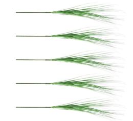 Decorative Flowers Wreaths 5Pcs Simulation Grass Arranging Artificial Onion Plants Decor Green7004117