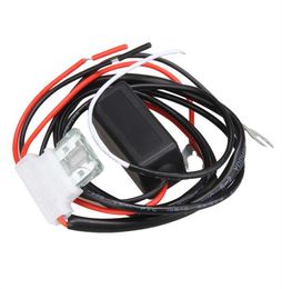 Car Intelligent DRL LED Daytime Running Light Relay Harness DRL Controller Cable Wires auto LED Daytime running parking light OnO6573286