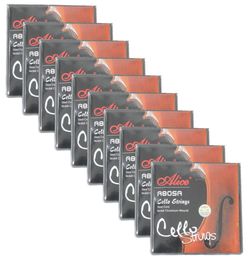 10Sets Alice Cello Strings ADGC Steel Core Nickel Chromium Wound 4412 A805A8664394