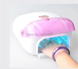 Dresses Nail Dryer 220240v 36w Acrylic Uv Gel Curing Lamp with Cooling Fan Nail Uv Led Lamp Including Uv Lights + Free Shipping