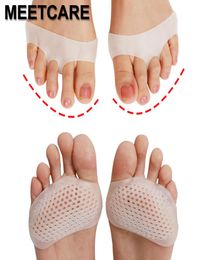 MEETCARE Forefoot Calluses Pain Corrective Nonslip Honeycomb Pad Relieve High Heel Front Foot Pain Hallux Valgus Correction9513620