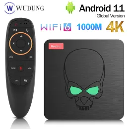 Box Beelink GT King II WiFi 6 Smart TV BOX Android 11.0 Amlogic A311D2 Octa Core LPDDR4 8GB 64GB BT5.0 1000M Set Top Box PK GT King