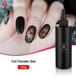 Gel MSHARE 250g Nail Transfer Foil Gel Nails Adhensive Transfering Glue
