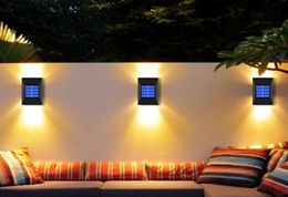 Outdoor Wall Lamps 26 LED Solar Lamp Waterproof Street Lighting Powerful Powered Lights For Garden Fence Decoration5656510