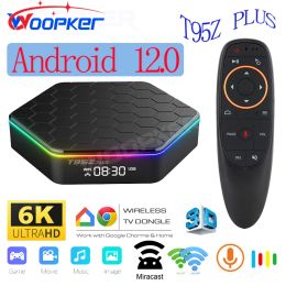 Box 2022 New T95Z PLUS Smart TV Box Android 12 4G 64GB Android TVBOX Allwinner H618 Dual Band Wifi6 1080P BT 6K Media Player