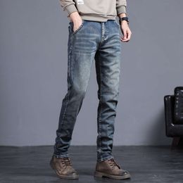 New Style Jeans for Spring and Summer, Men's Straight Leg Jeans, Casual Pants, American Workwear, Fashionable and Versatile Pants for Men