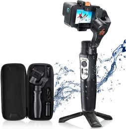 Protectors 3axis Gimbal Stabilizer for Gopro 10/9/8/7/6/5 Osmo Action Camera Handheld Gimbal for Yi Cam, Insta 360, Sony Rx0 isteady Pro4
