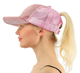 Running Ponytail Baseball Cap Women Girl Adjustable Breathable Summer Sun Visor Cotton Tennis Golf Hats Casual Sport Caps W Outdoo8423372