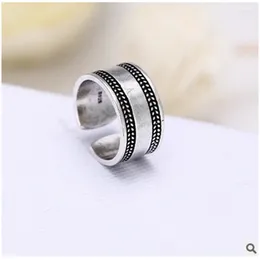 Wedding Rings Personality Vintage Round For Women Bridal Engagement Fashion Party Jewelry Gifts Wholesale