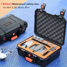 Bags for Dji Mini 2/1/se Storage Case Portable Suitcase Hard Case Waterproof Explosionproof Carrying Box Rc Controller Accessories