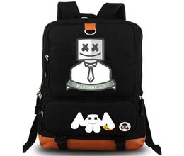 Mask star backpack Marshmello daypack DJ leader schoolbag Music rucksack Sport school bag Outdoor day pack2883954